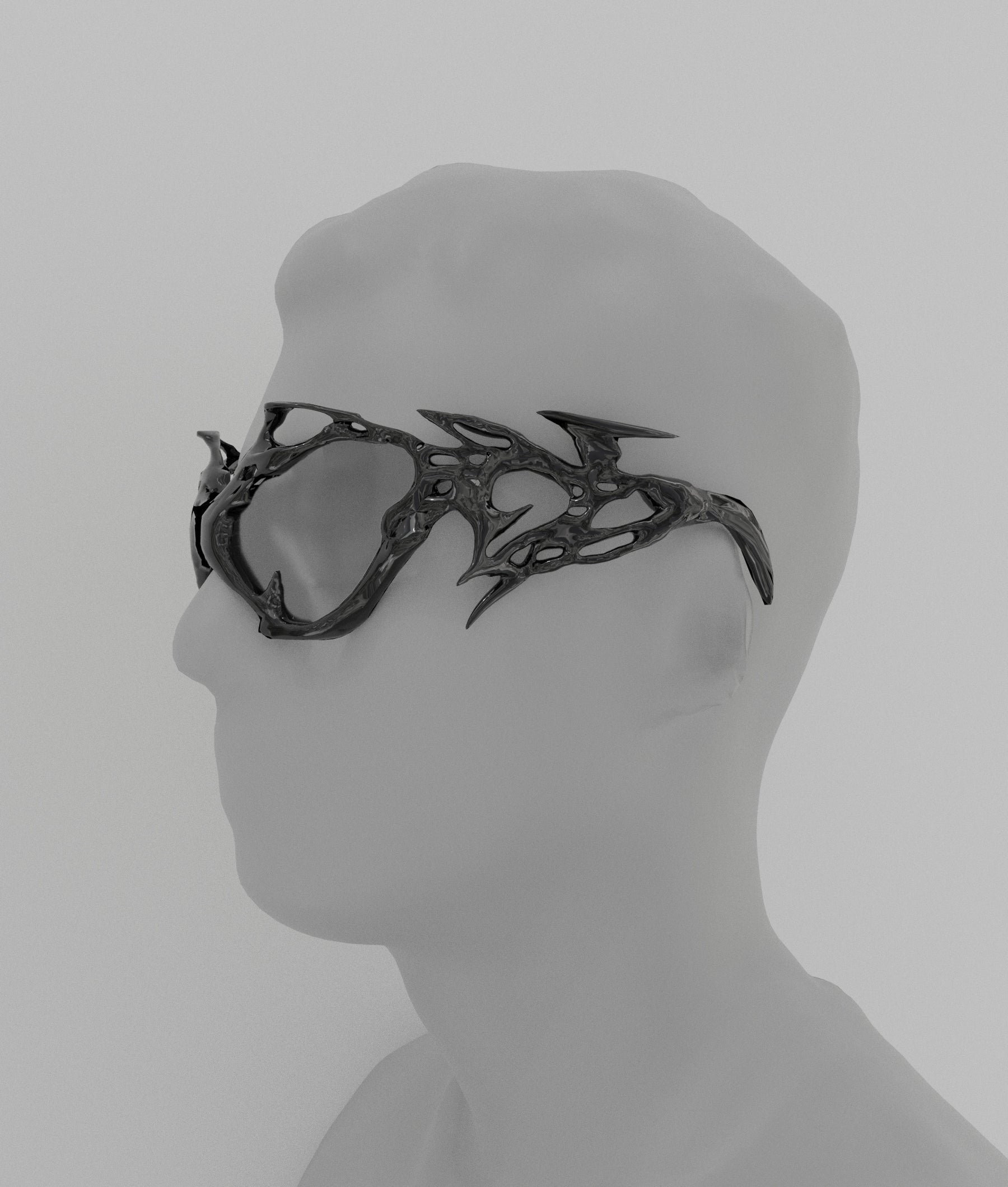SCULPTURAL SUNGLASSES