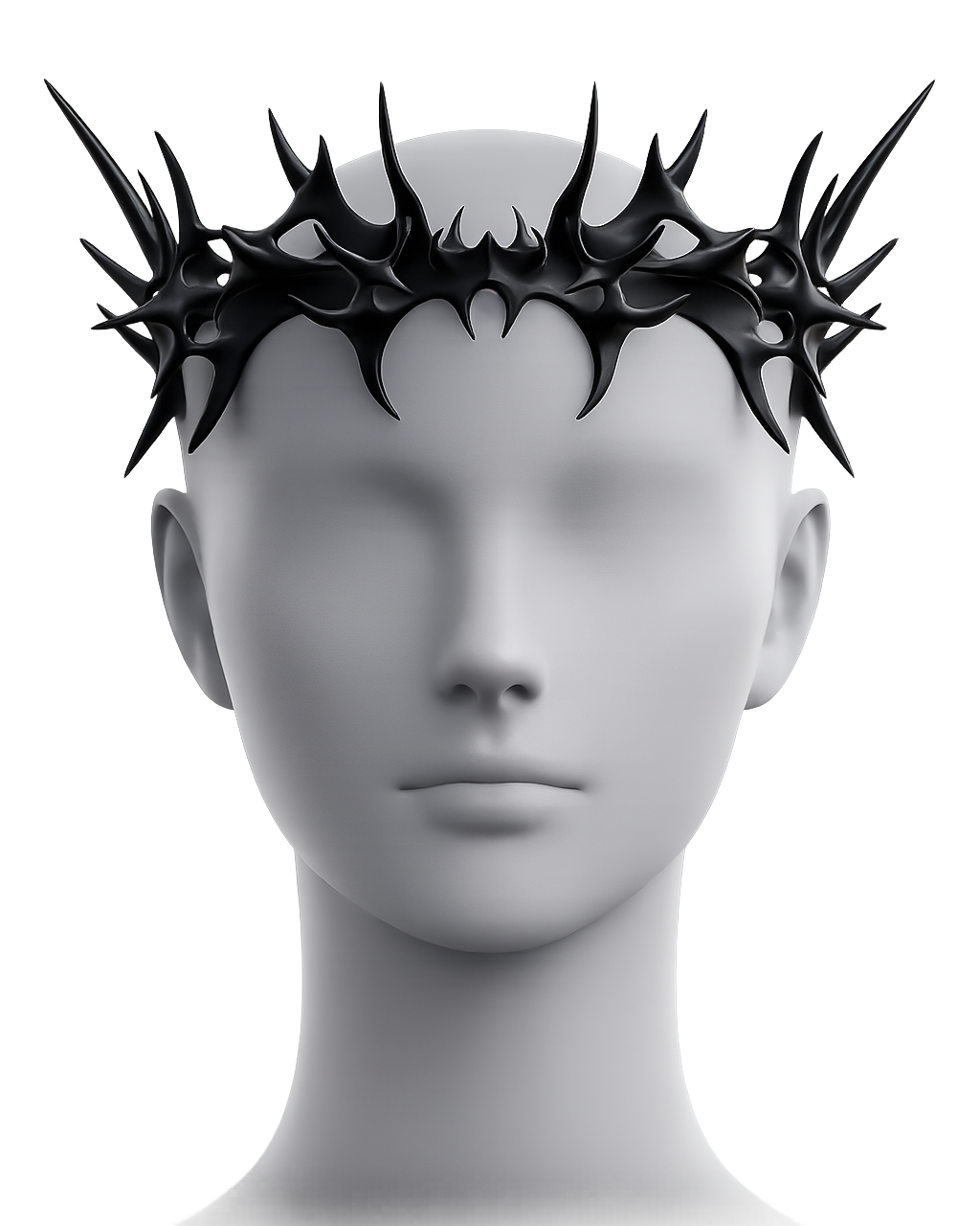 SCULPTURAL THORN CROWN